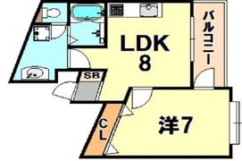白蘭マンションの間取り画像