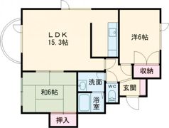 ジョイフル鍛治の間取り画像