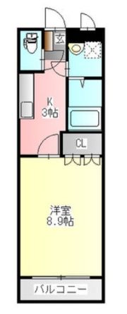 ヴァンベール加納の間取り画像