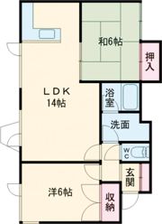 ジョイフル鍛治の間取り画像