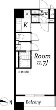 アクアタウンイーストⅠの間取り画像