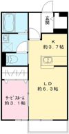EAST COURTの間取り画像