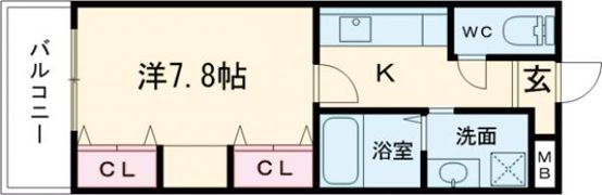 QUONの間取り画像