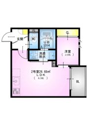 REGALEST S 大和田（レガリスト エス オオワダ）の間取り画像