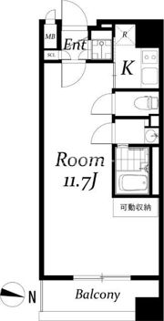 アクアタウンイーストⅠの間取り画像