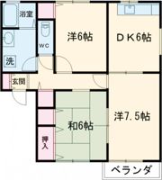 シェモア元町A棟の間取り画像