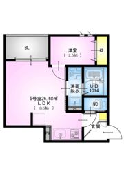 REGALEST S 大和田（レガリスト エス オオワダ）の間取り画像