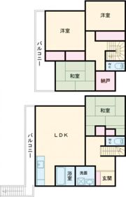 深川6丁目M邸の間取り画像