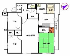 パティオ室見の間取り画像