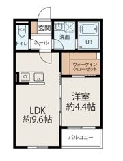 グランソレイユ篠崎の間取り画像