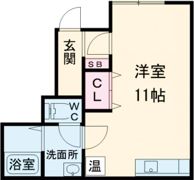 ウッディハウスKAMEDA Aの間取り画像