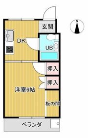 八千代ハイツの間取り画像
