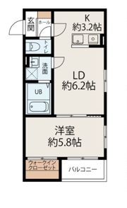 グランソレイユ篠崎の間取り画像