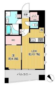 イニシア横浜桜木町の間取り画像