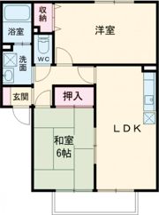 ゼファーAの間取り画像