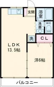 ビュー 花ノ丘の間取り画像
