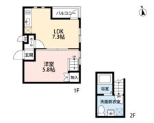 アハイブ箱崎駅前の間取り画像