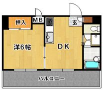 ロマネスク平尾第2の間取り画像
