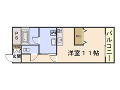 コートシオンの間取り画像