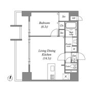 ファーストレジデンス栄の間取り画像