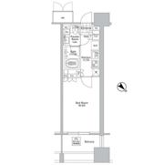 コンフォリア渋谷WESTの間取り画像