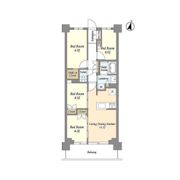 グランカーサ川口青木町公園の間取り画像