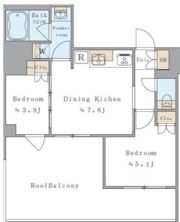 Brillia ist 両国の間取り画像