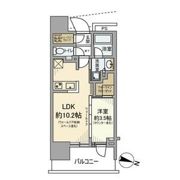 プラウド板橋区役所前の間取り画像