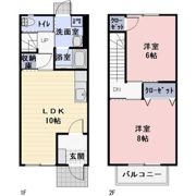 ブランシェ越水の間取り画像