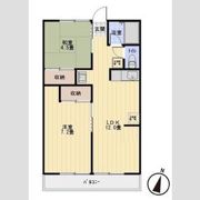 シテイハイム フキBの間取り画像