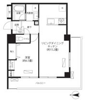 コスモリード西日暮里の間取り画像