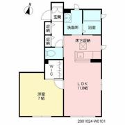 アイテラス ウエストの間取り画像