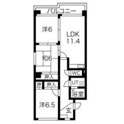 サンメゾン勢子坊の間取り画像