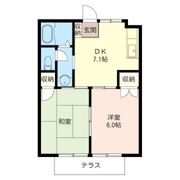 サマックスリビエールAの間取り画像