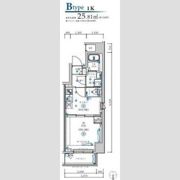 MAXIV西国立の間取り画像
