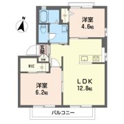 グリーンハイムの間取り画像