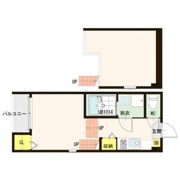 ハーモニーテラス八軒小路の間取り画像