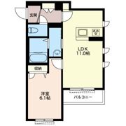 クレインズマンションの間取り画像