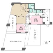 ファミールグラン用賀イクスヴィアの間取り画像