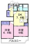 カーサ・ボニートBの間取り画像