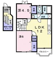 フローラルⅠの間取り画像