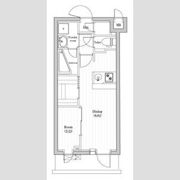レジデンス東中野ガーデンの間取り画像