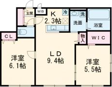 しののめムトウの間取り画像