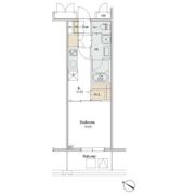 カスタリア人形町Ⅲの間取り画像