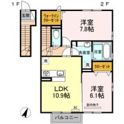 Dーroom西多賀の間取り画像