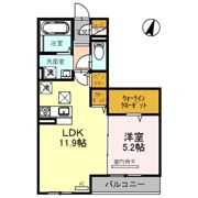 ソレイユ・ドミュールの間取り画像