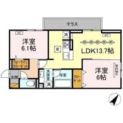 リベラルの間取り画像