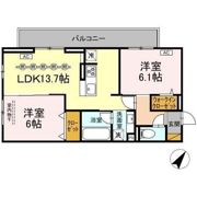 リベラルの間取り画像