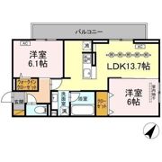 リベラルの間取り画像
