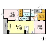 メゾンアーク西新井Ⅱの間取り画像